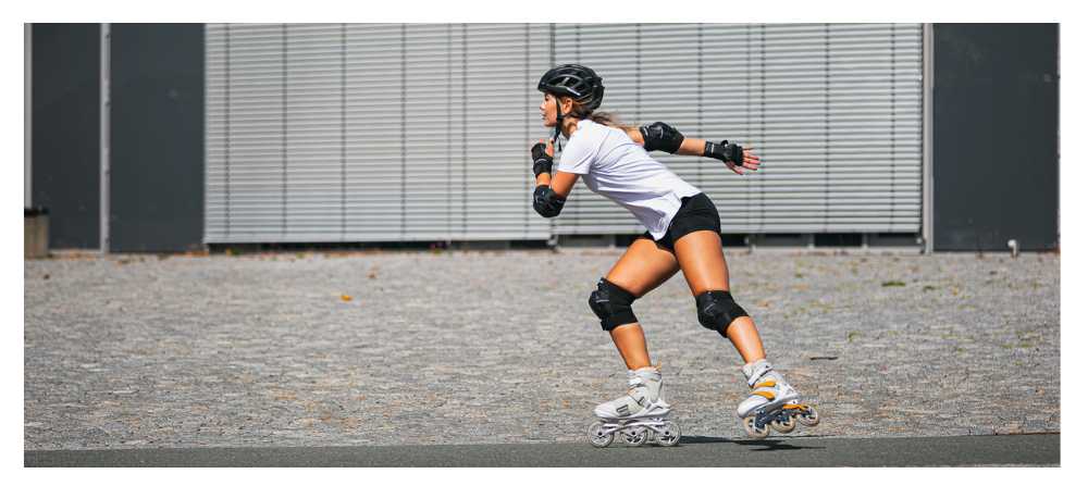 Chrániče na kolečkové inline fitness brusle